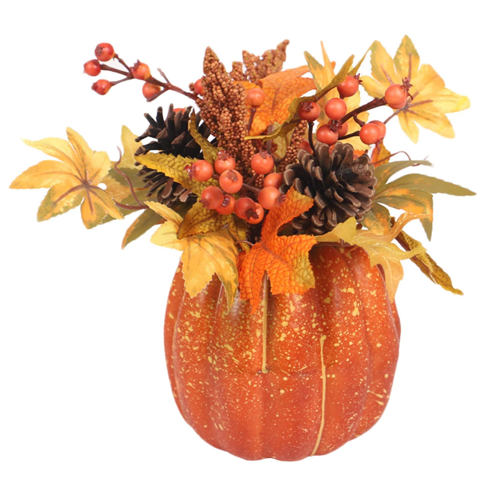 Handmade Velvet Pumpkin Soft Stuffed Decor - Christmas Tree Ornament for Home, Holiday & Seasonal Decorations | Perfect for Christmas Tree Decor, Gift Giving & Festive Home Styling