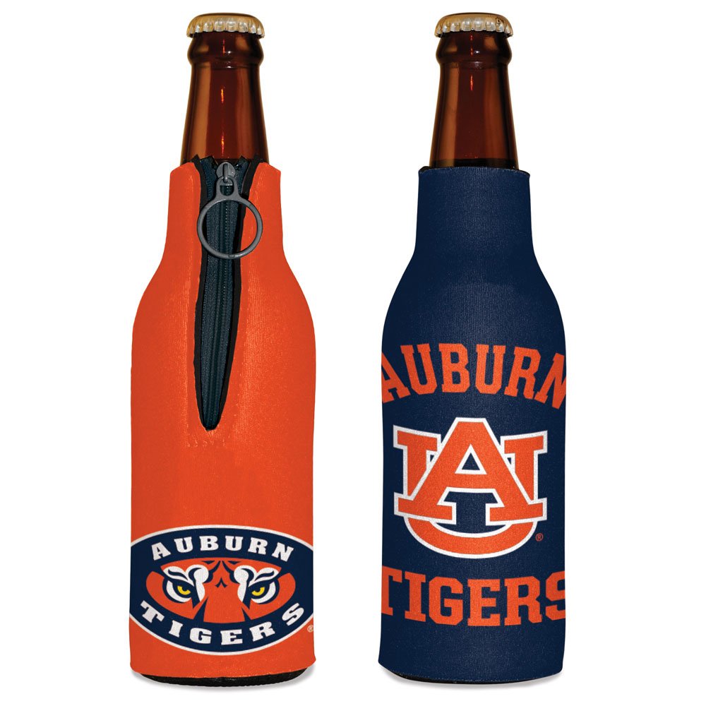 NCAA Auburn Tigers Bottle Cooler - Team Colors for Tailgating & Outdoor Events