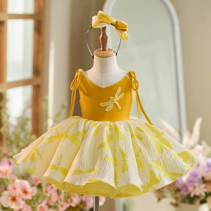 Adorable Flower Girl Dress for Toddlers - Princess Pageant Party Gown for Birthday & Special Occasions | Perfect for Weddings, Pageants & Birthday Celebrations