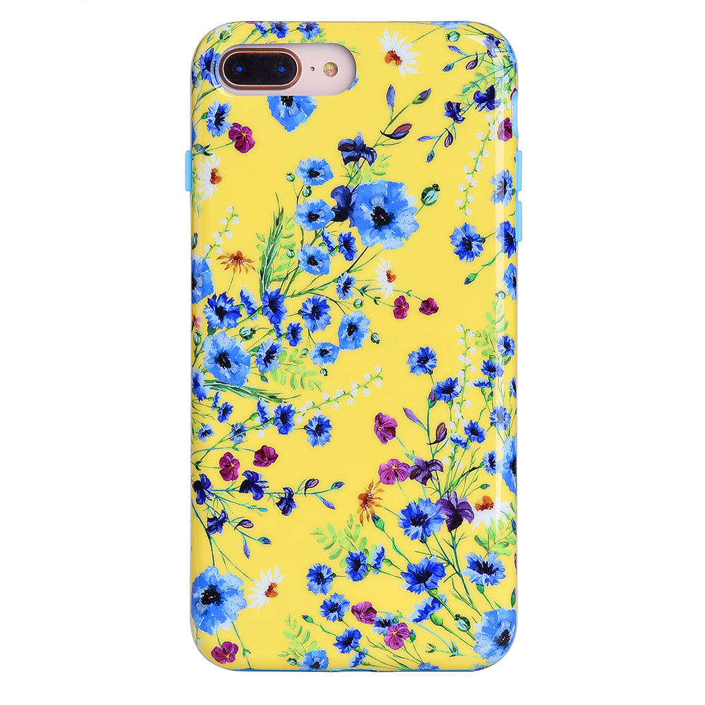 Yellow Wildflowers iPhone Case - Durable Floral Phone Cover for iPhone 13/14/15 Pro Max - Perfect for Outdoor Adventures & Nature Lovers