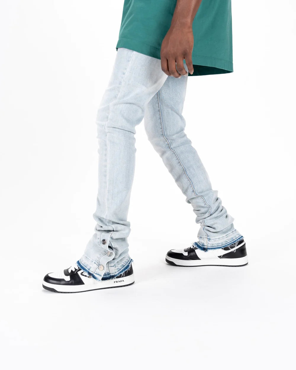 Emotionally Driven Flare Stack Denim Jeans for Women | High Waisted Vintage Bell Bottom Pants | Perfect for Casual Wear, Night Out & Festival Fashion (PH FW23 07)
