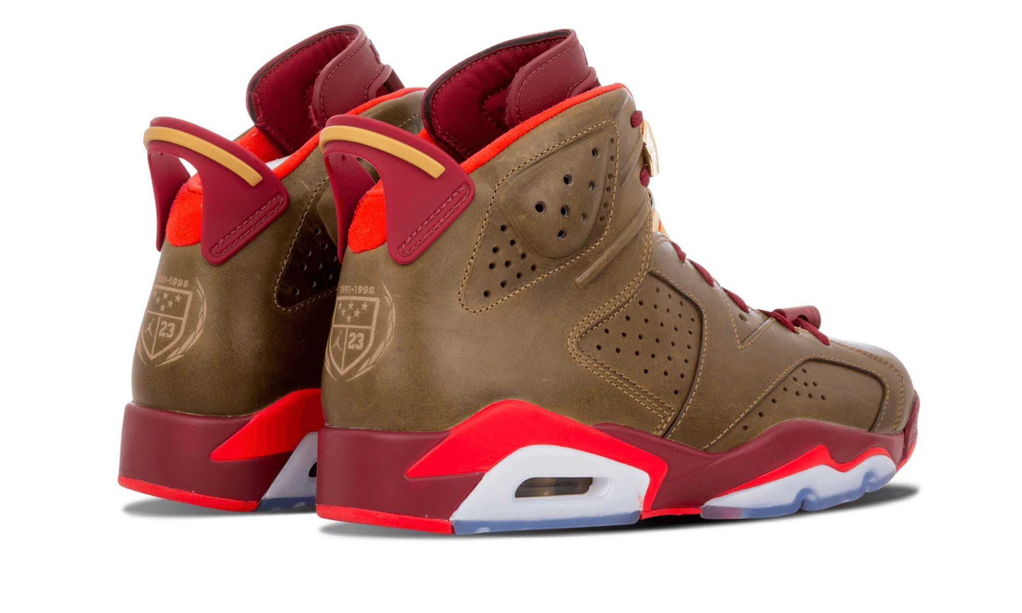 Air Jordan 6 Retro 'Cigar' Basketball Shoes - Men's Size [X] - Limited Edition Sneakers for Collectors & Streetwear Fashion | Perfect for Basketball Games, Sneakerhead Collections & Urban Style Outfits