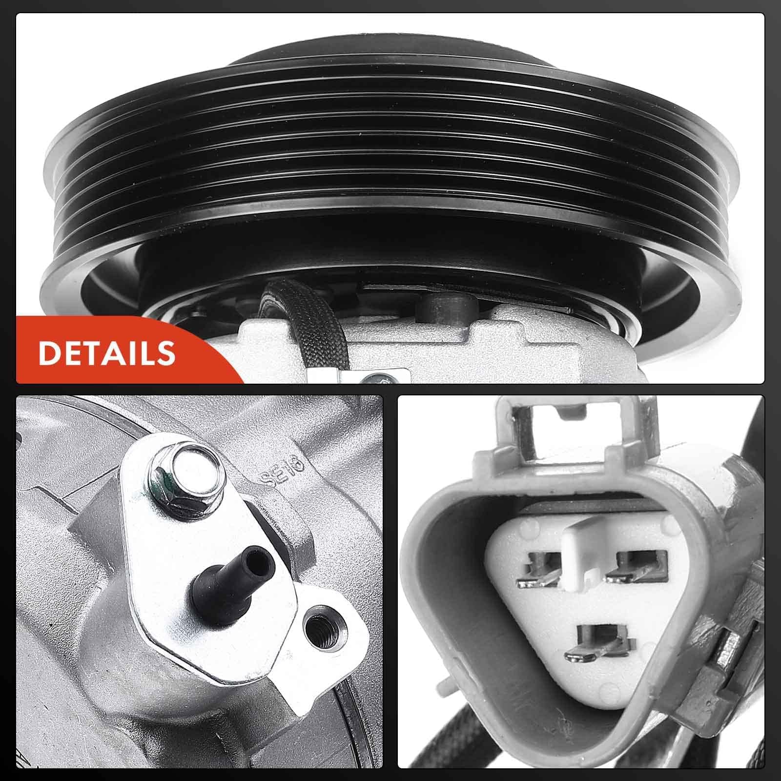 Premium AC Compressor with Clutch for 2005-2006 Toyota Avalon 3.5L Sedan - High Performance Auto Air Conditioning Replacement Part for Hot Summer Days