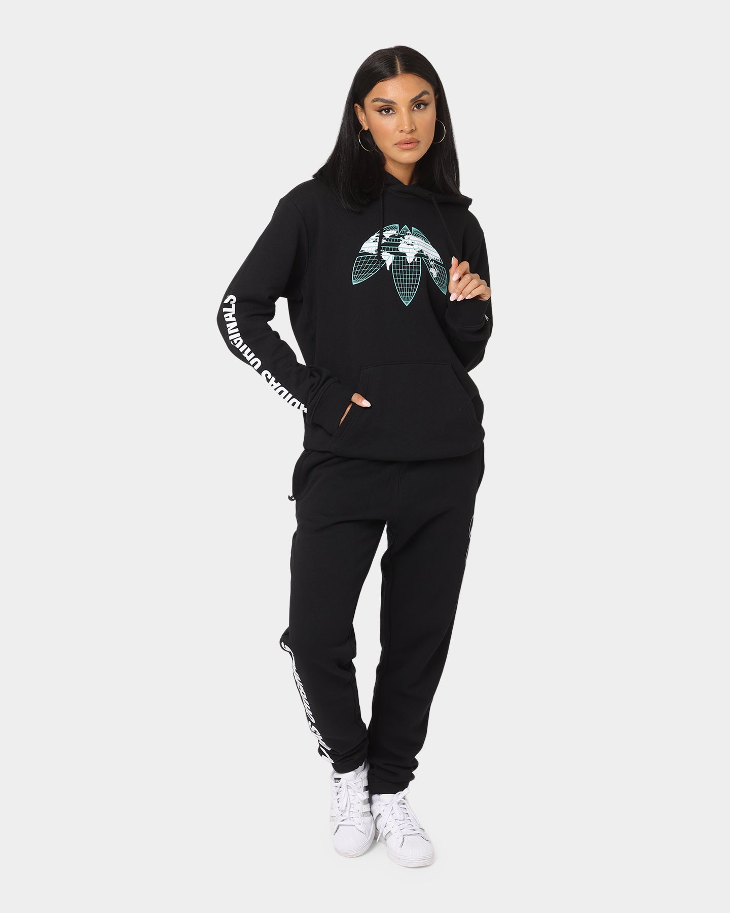 Adidas Graphics United Hoodie for Men - Black Pullover Hooded Sweatshirt | Casual Streetwear for Gym, Running & Everyday Wear