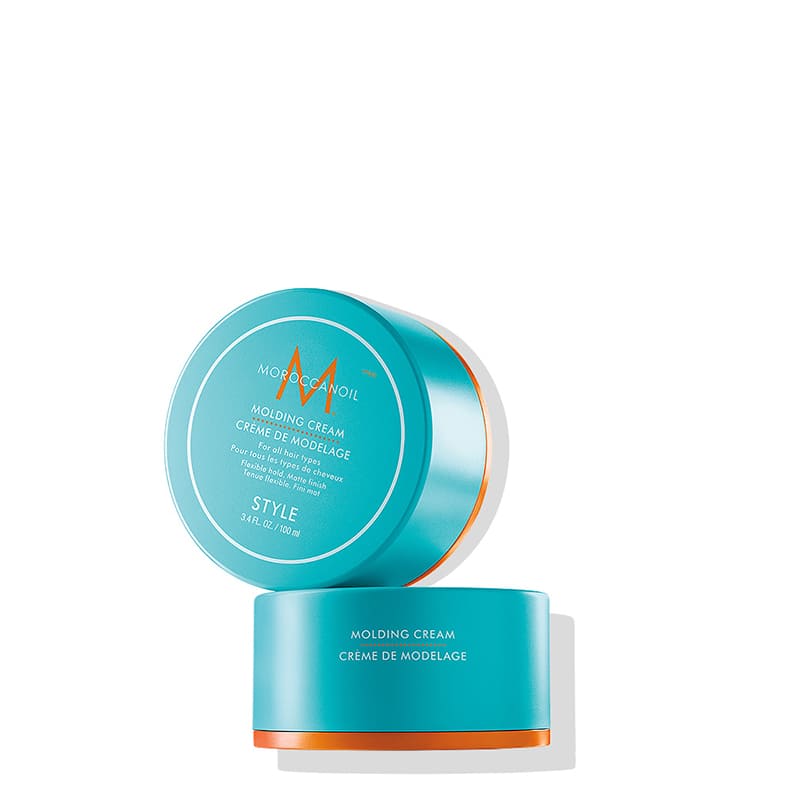 Moroccanoil Style Molding Cream for Hair - Styling & Shaping Wax with Argan Oil - Perfect for Curly, Wavy & Straight Hair Styling at Home or Salon