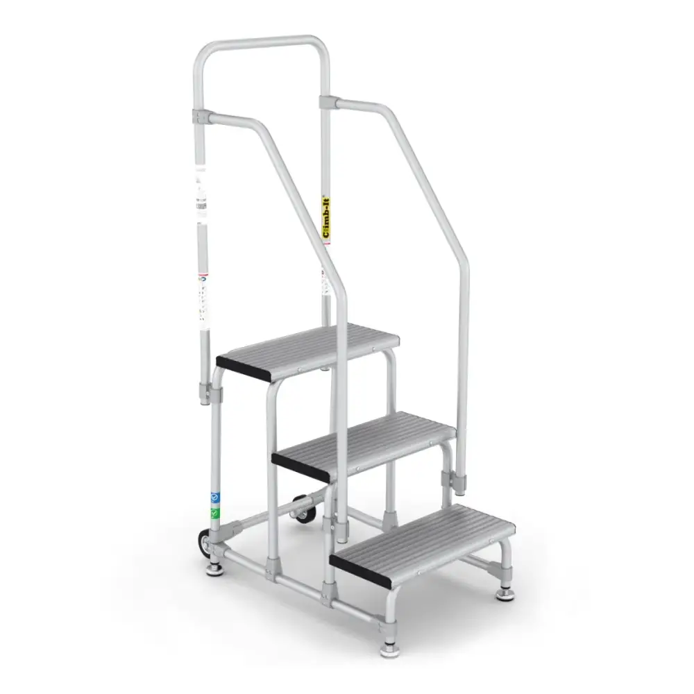 Climb It Working Steps - Heavy Duty Ladder Steps for Construction, Roofing & Home Repairs | Non-Slip Safety Steps for Professionals & DIY Projects