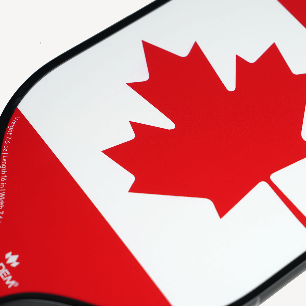 Diadem Riptide Canada Flag Pickleball Paddle | Premium Performance Paddle for Pickleball Players | Perfect for Tournaments, Practice & Demo Rentals