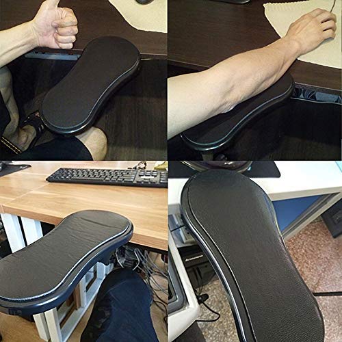 Ergonomic Adjustable Rotating Arm Stand Holder - PC Wrist Rest Extender & Mouse Pad Support for Home Office Desk - Perfect for Computer Work, Gaming, and Health Care Wrist Support