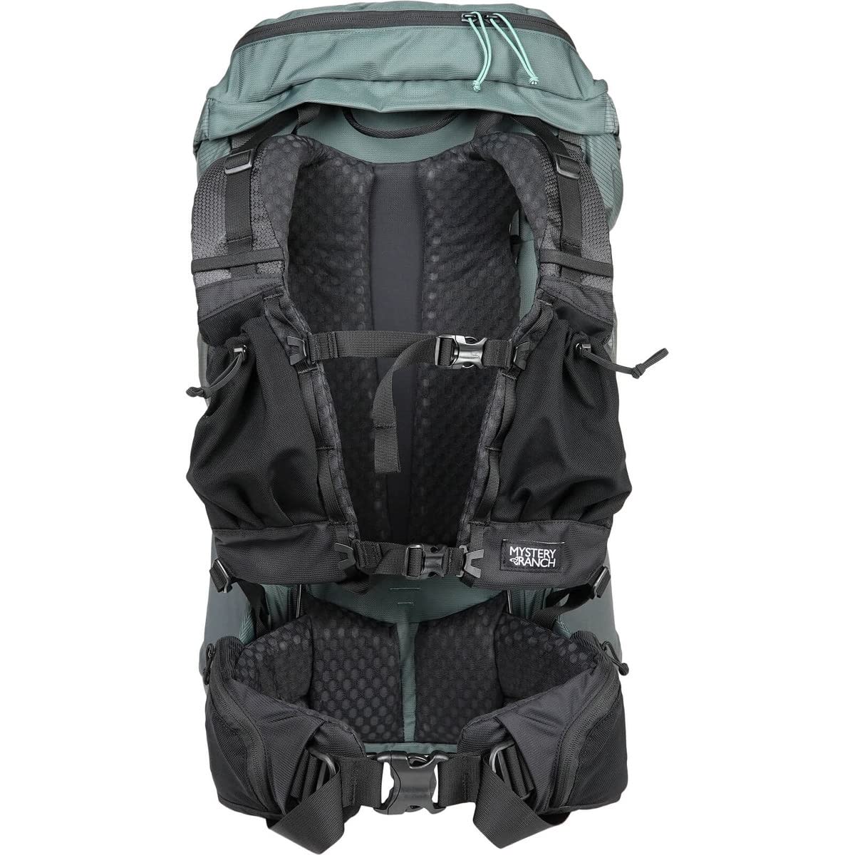 Mystery Ranch Bridger 45L Hiking Backpack - Mineral Gray Medium Size | Durable Weekender Travel & Outdoor Adventure Backpack for Camping, Trekking & Daily Commute