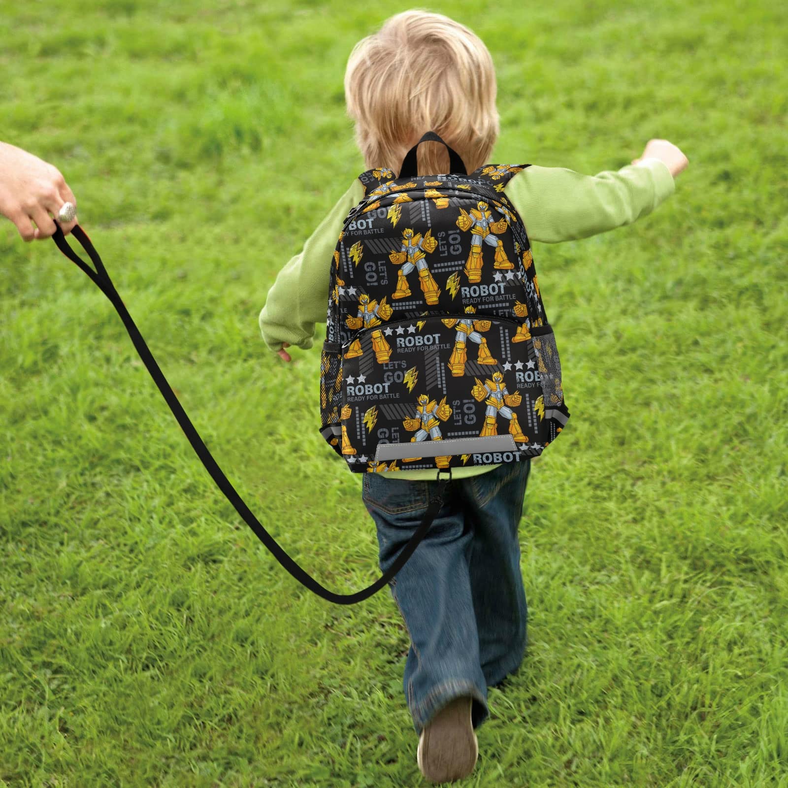 VIGTRO Kids Toddler Backpack - Lightweight Preschool Book Bag with Adjustable Straps & Safety Leash for Boys & Girls, 13 Inch Waterproof Kindergarten School Backpack - Perfect for Daycare, Travel, and Outdoor Adventures