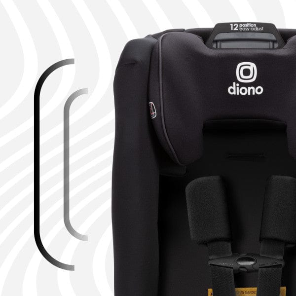 Diono Radian 3R SafePlus Convertible Car Seat - 3-in-1 Rear Facing, Forward Facing & Booster for Kids 5-120 lbs - Premium Safety for Infants, Toddlers & Big Kids - Perfect for Travel & Everyday Use