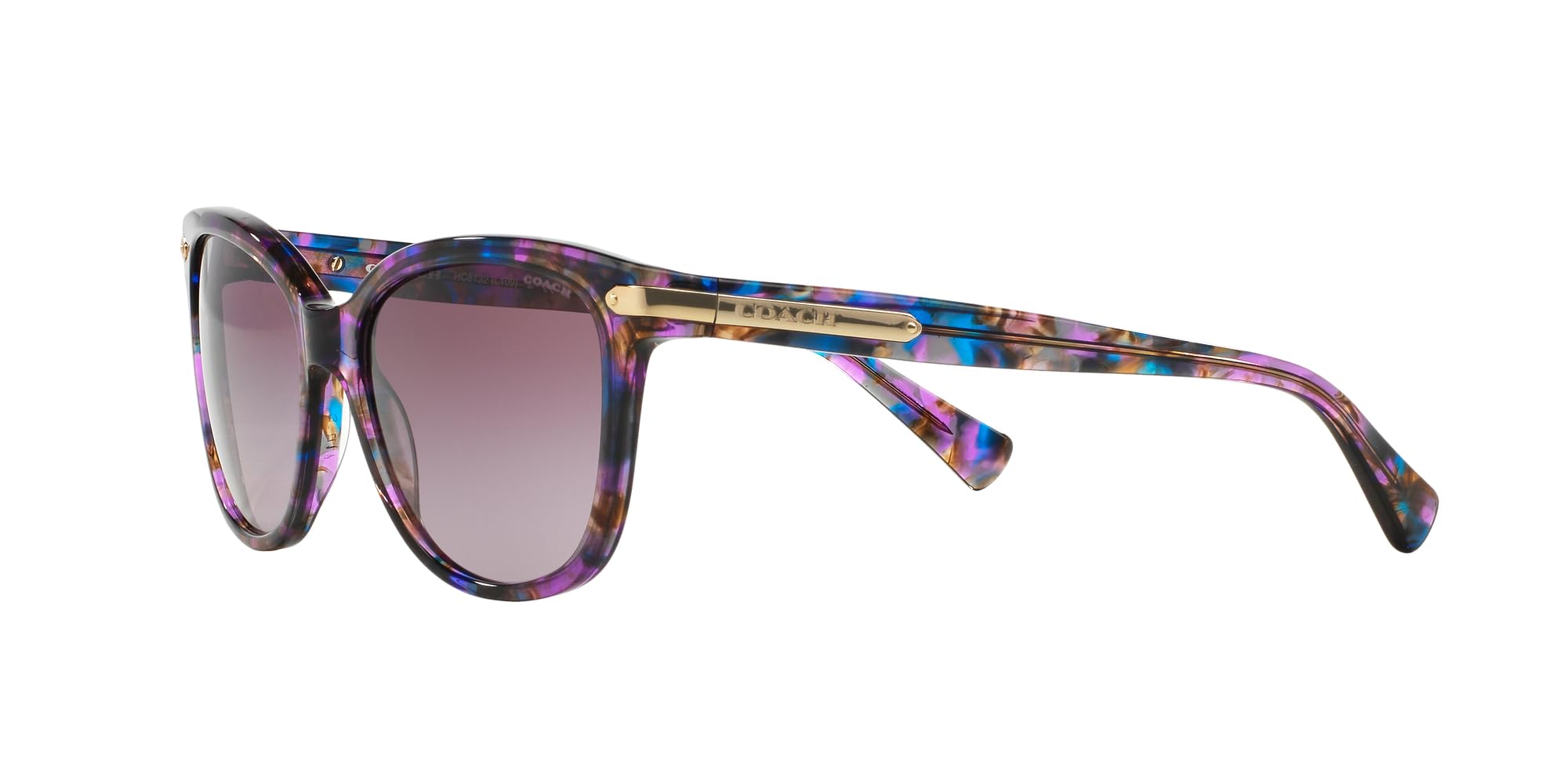 Coach Women's HC8132 Cat Eye Sunglasses – Stylish UV Protection for Fashion & Outdoor Activities