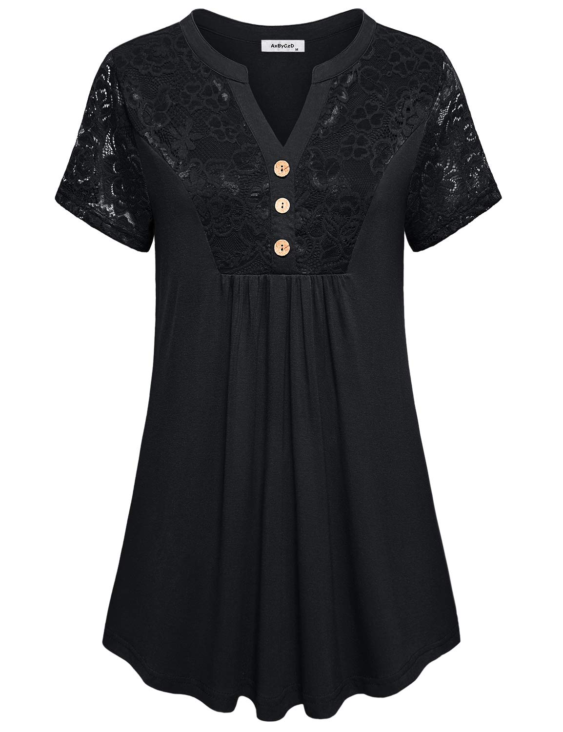 Elegant Women's Short Sleeve Mesh Patchwork Blouse - Trendy & Sexy Casual Top for Party, Office & Date Night