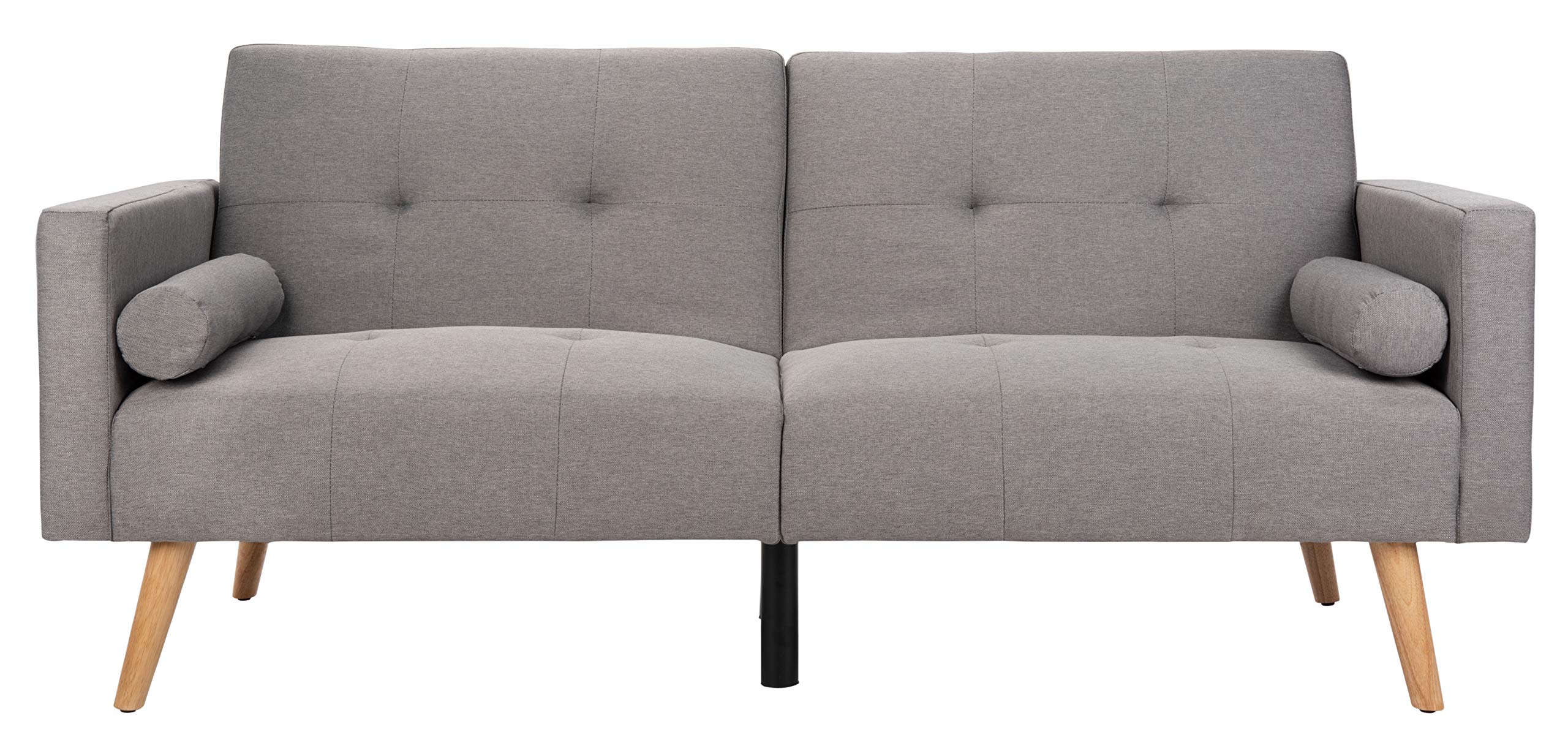 Safavieh Home Murray Retro Grey Convertible Sofa Bed - 71.7
