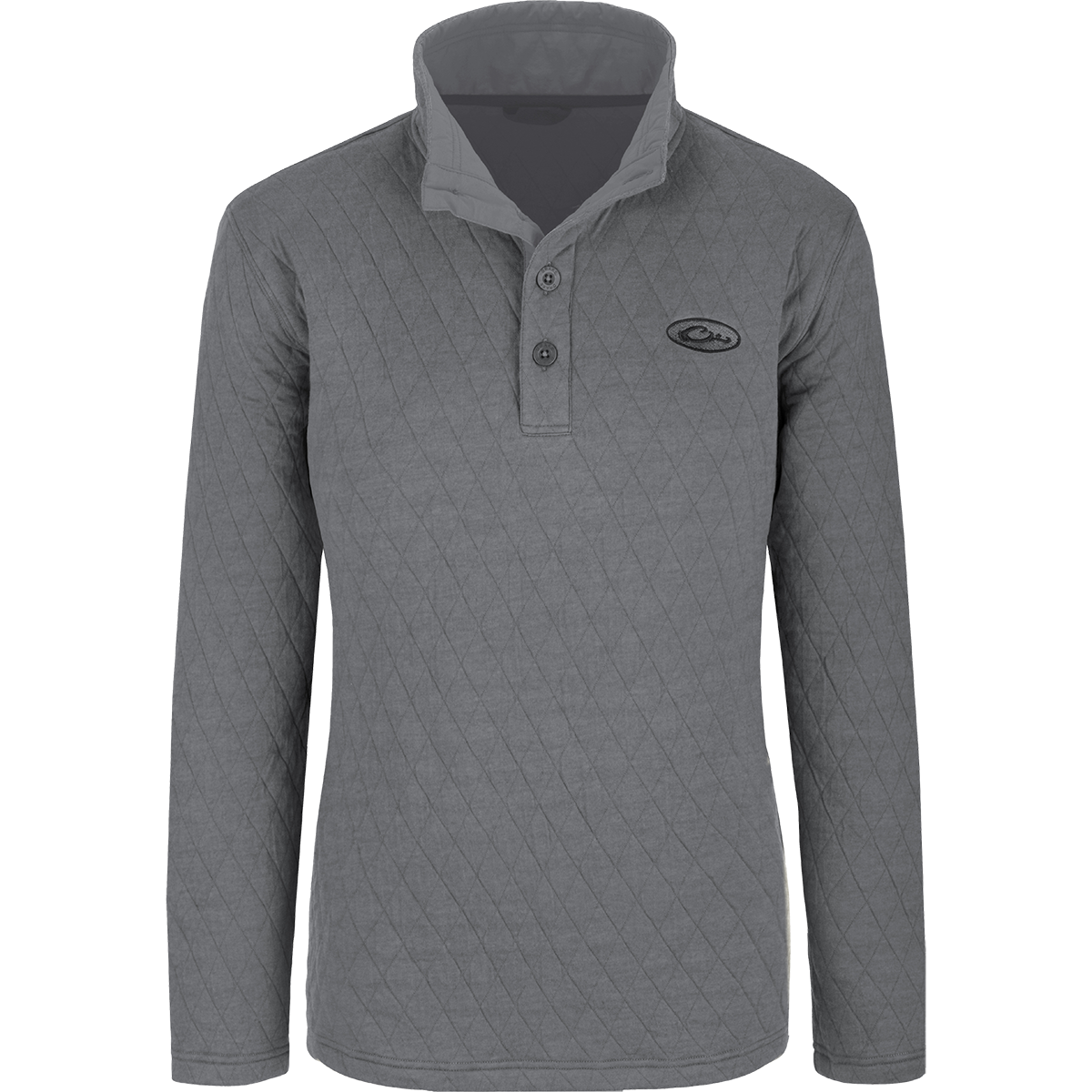 Women's Delta Quilted Sweatshirt - Cozy Fleece Pullover with Stylish Diamond Stitch Design | Perfect for Casual Wear, Fall & Winter Outfits, and Outdoor Activities