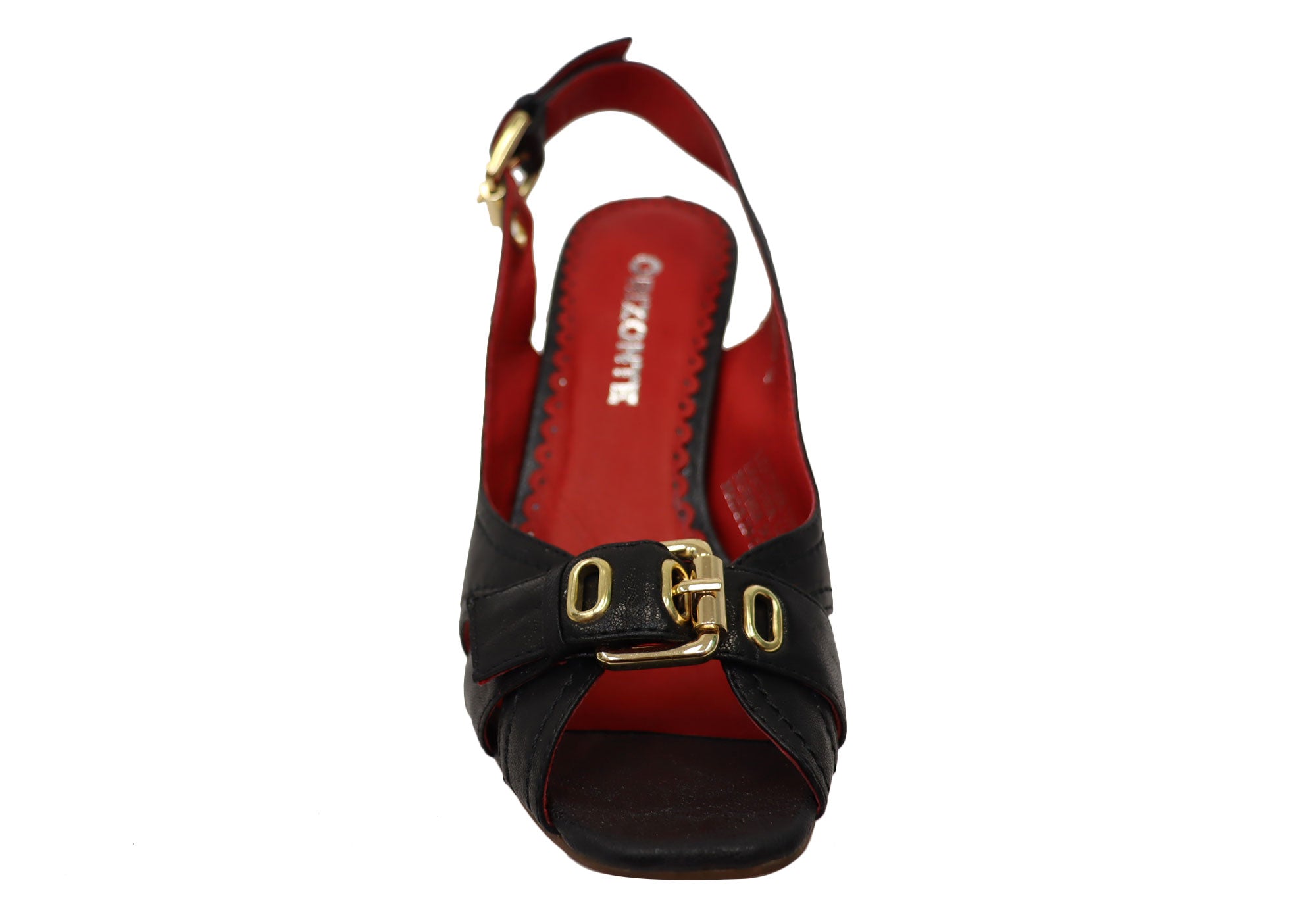 Orizonte Palms Women's Leather Heel Sandals - Comfortable High Heel Dress Shoes for Women - Perfect for Weddings, Parties & Office Wear