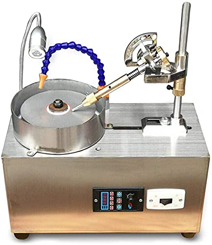 YIYIBYUS Jewelry Stone Polishing Machine - Gem Faceting & Jade Grinding Tool with Angle Adjustment for Jewelry Making | Perfect for DIY Gemstone Processing, Lapidary Work & Jewelry Repair
