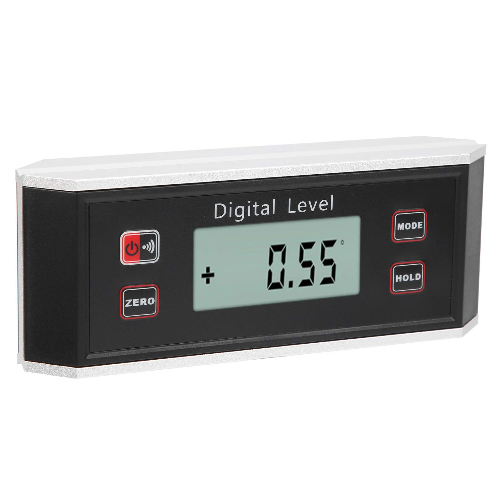 Digital Angle Gauge with LCD Display - Precision Inclinometer Level Tool for Woodworking, Metalworking & Construction - Perfect for Machining Centers, DIY Projects & Industrial Applications
