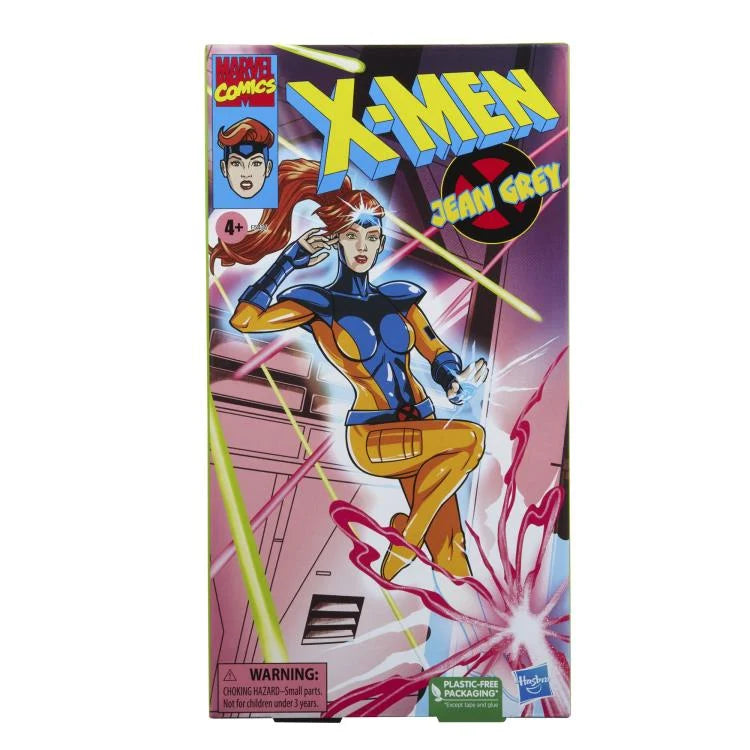 Marvel Legends X-Men: The Animated Series Jean Grey Action Figure - Collectible Toy for Marvel Fans & X-Men Enthusiasts - Perfect for Display, Gifts, and Comic Book Collections