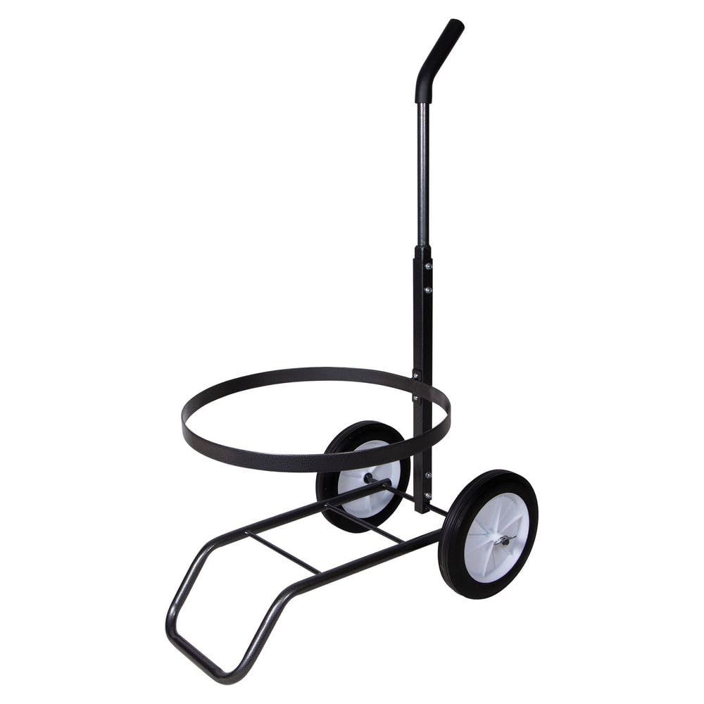 Muck Tub Wheeler for Hauling Horse Manure & Feed - 70 Quart Capacity Lightweight Durable Bucket Carrier - Perfect for Barn, Stable & Equestrian Show Events
