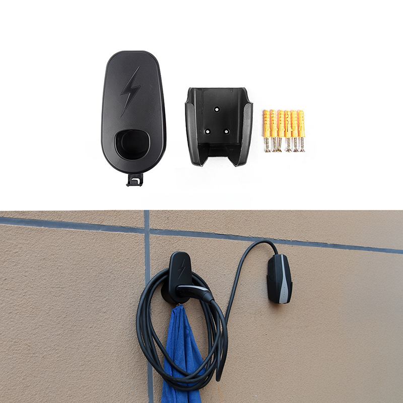 2-Pack Charging Cable Holder & Jack Pad Bundle - Organize Cables & Protect Floors - Perfect for Home, Office, and Car Use