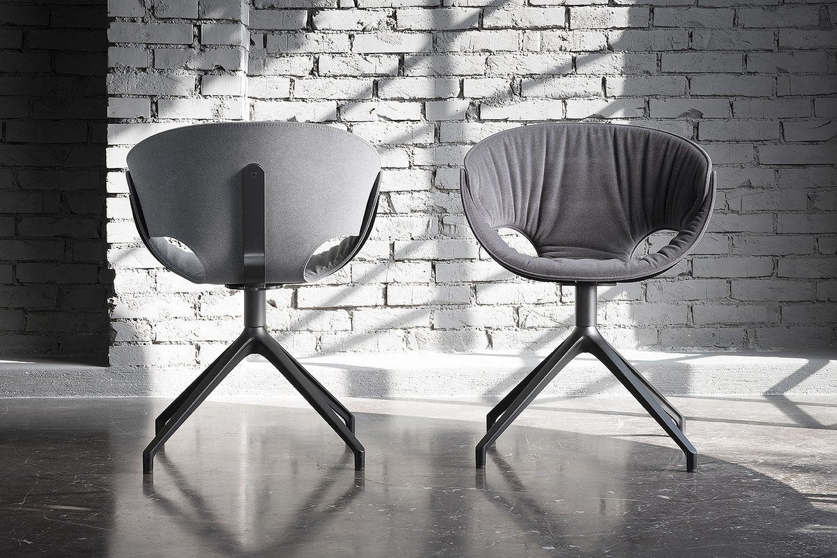 Tonon Fl@t Chair 9W3.81 - Modern Minimalist Flat Chair for Home & Office - Perfect for Small Spaces, Living Rooms, and Waiting Areas