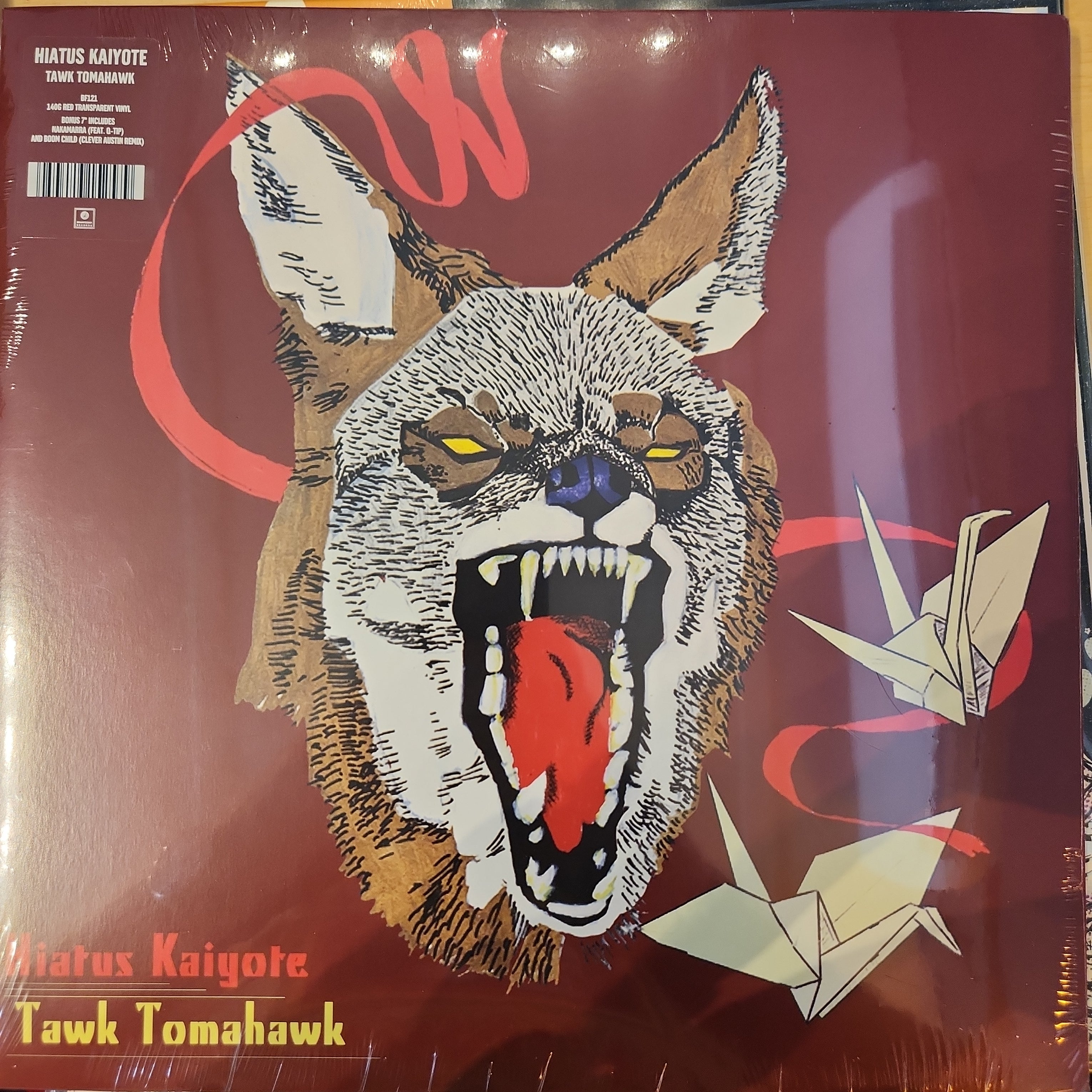 Hiatus Kaiyote - Tawk Tomahawk Vinyl LP Record | Limited Edition Jazz Fusion Album | Perfect for Music Collectors & Audiophiles | Great for Home Listening, Gifts & Vinyl Enthusiasts