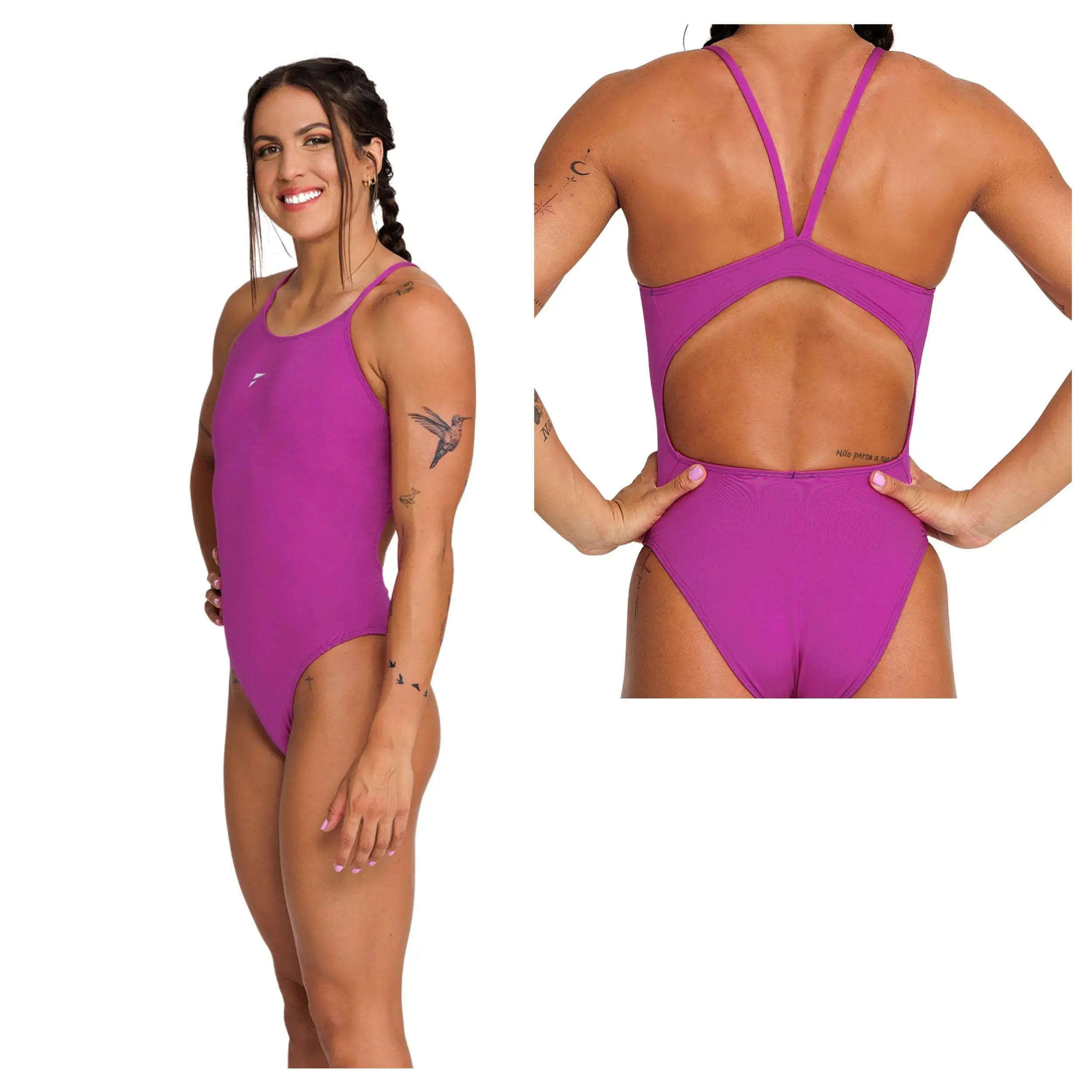 MSOL Women's Training Swimsuits - Professional Swimwear for Women & Girls | Perfect for Pool Workouts, Lap Swimming & Water Aerobics