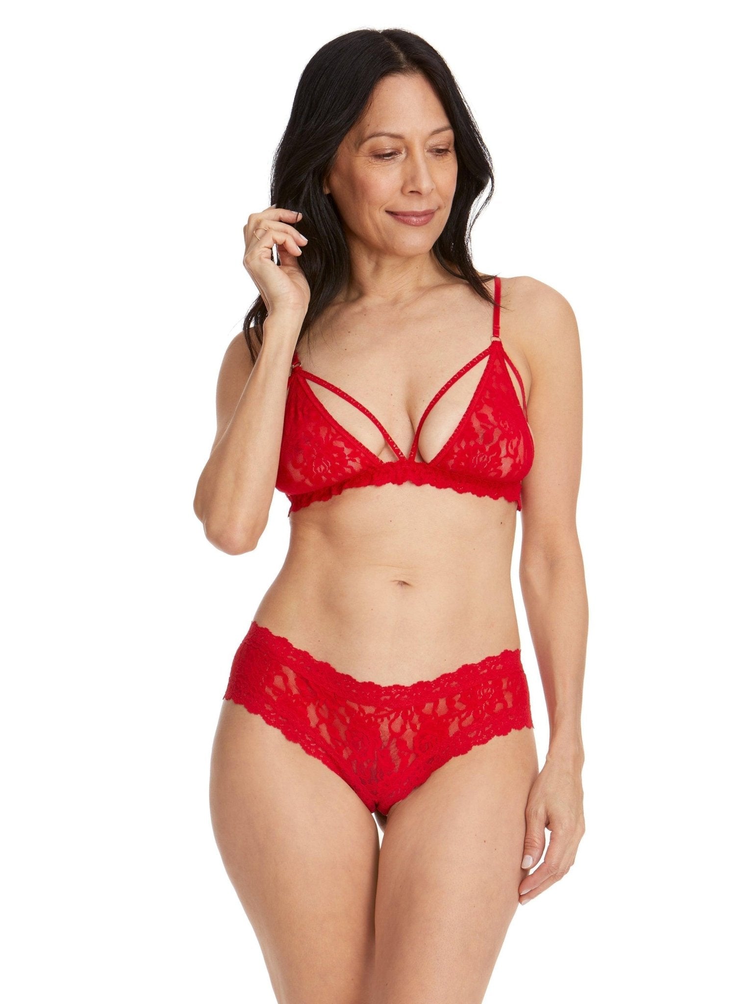 Trina Bralette by &oh™ - Comfortable Wireless Lace Bralette for Women | Perfect for Yoga, Lounge & Everyday Wear