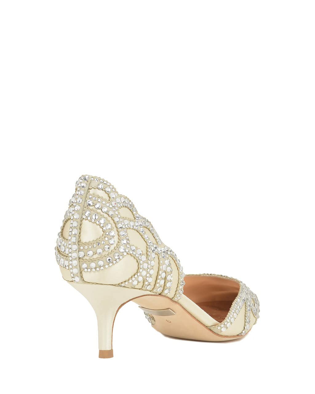 Badgley Mischka Women's Ginny Dress Pump - Elegant High Heel Shoes for Weddings, Parties & Formal Events | Comfortable Dressy Heels for Women