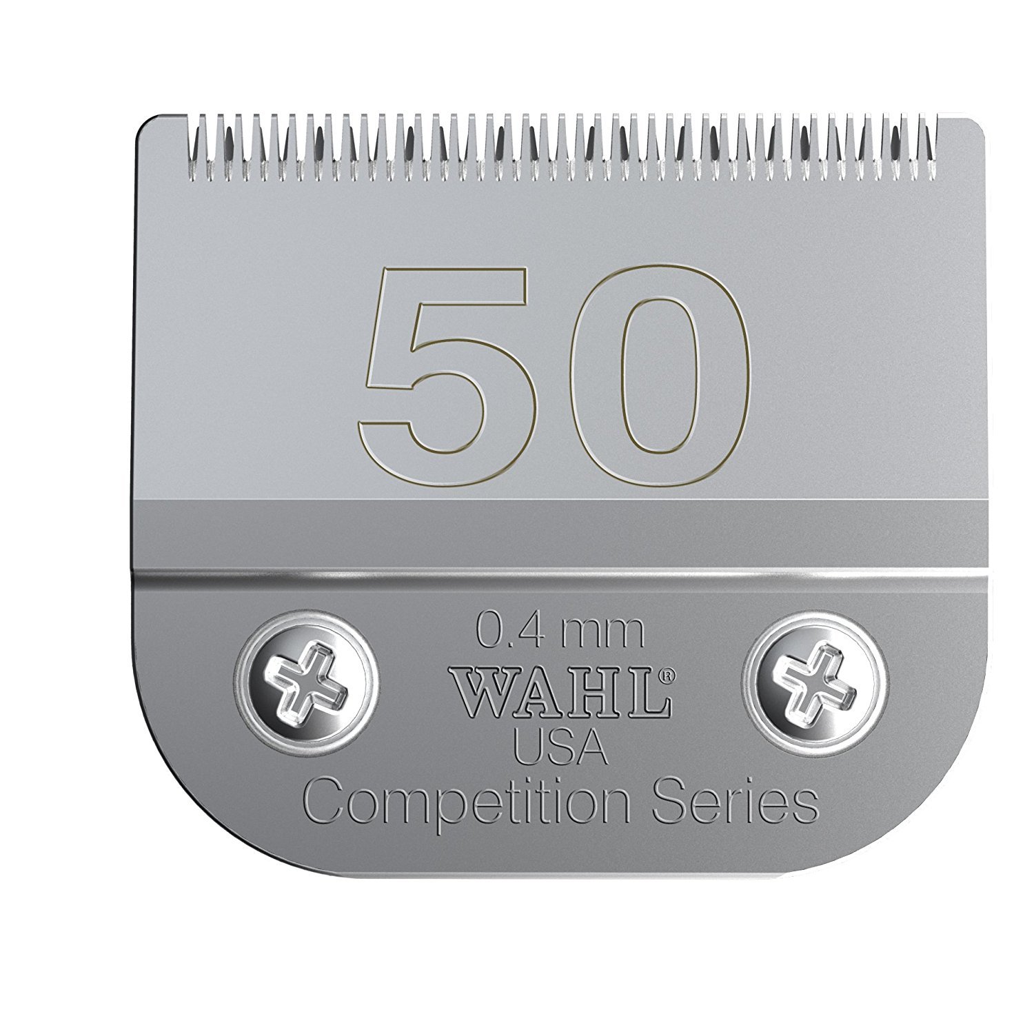 Wahl Competition Blade No. 50 Full Tooth - Professional Barber Clipper Blades for Precision Haircuts - Perfect for Fades, Tapers & Detailed Styling
