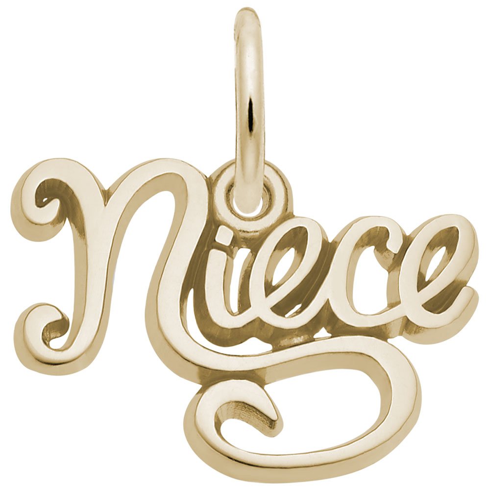 Beautiful Niece Charm - Elegant Charms for Bracelets & Necklaces - Perfect Gift for Birthdays, Anniversaries & Special Occasions