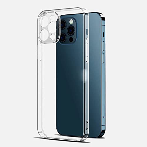 Premium Scratch-Resistant TPU Case for iPhone 12 Pro Max with Camera Protector | Available in Clear & Original Phone Colors | Perfect for Everyday Protection & Outdoor Activities