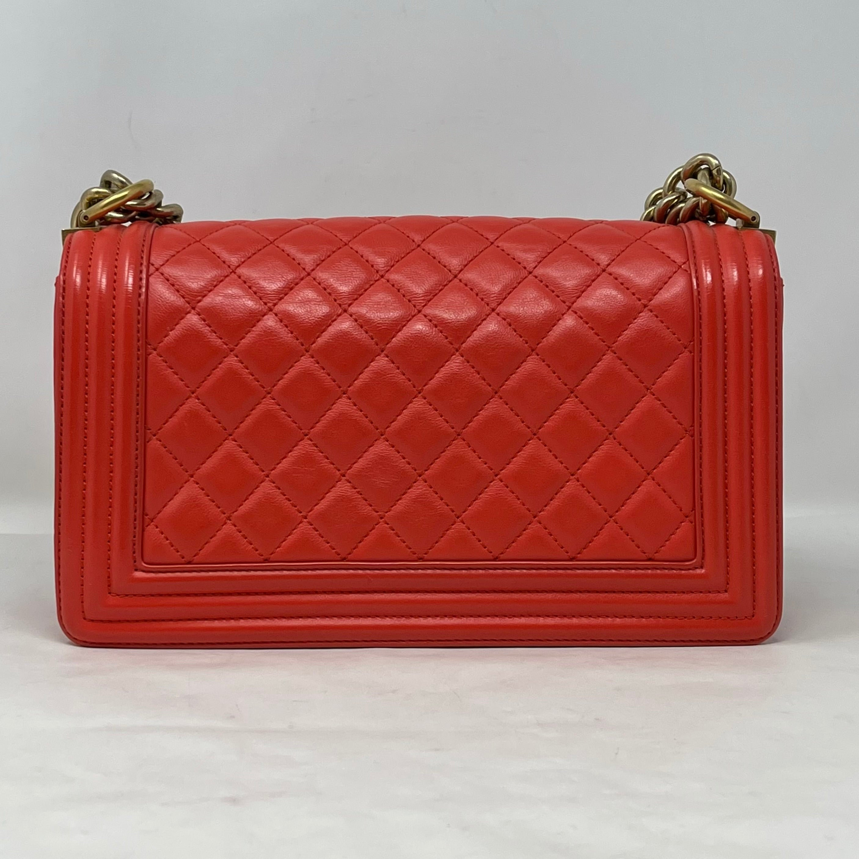 Chanel Medium Boy Bag - Luxury Quilted Leather Crossbody Handbag for Women | Perfect for Parties, Date Nights & Special Occasions