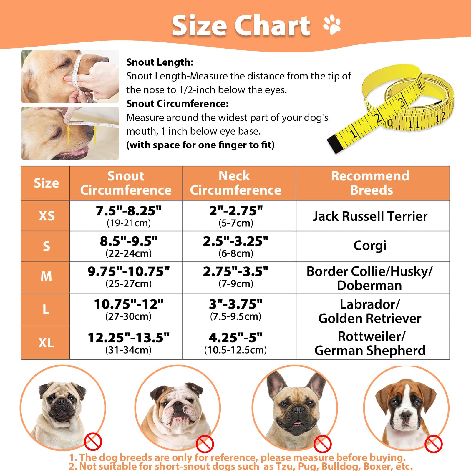 **Mayerzon Dog Muzzle – Breathable Mesh Muzzle for Small, Medium & Large Dogs – Reflective & Soft Anti-Biting Muzzle for Night Walks – Prevents Chewing & Scavenging – Allows Panting & Drinking – Perfect for Training, Grooming & Outdoor Adventures**