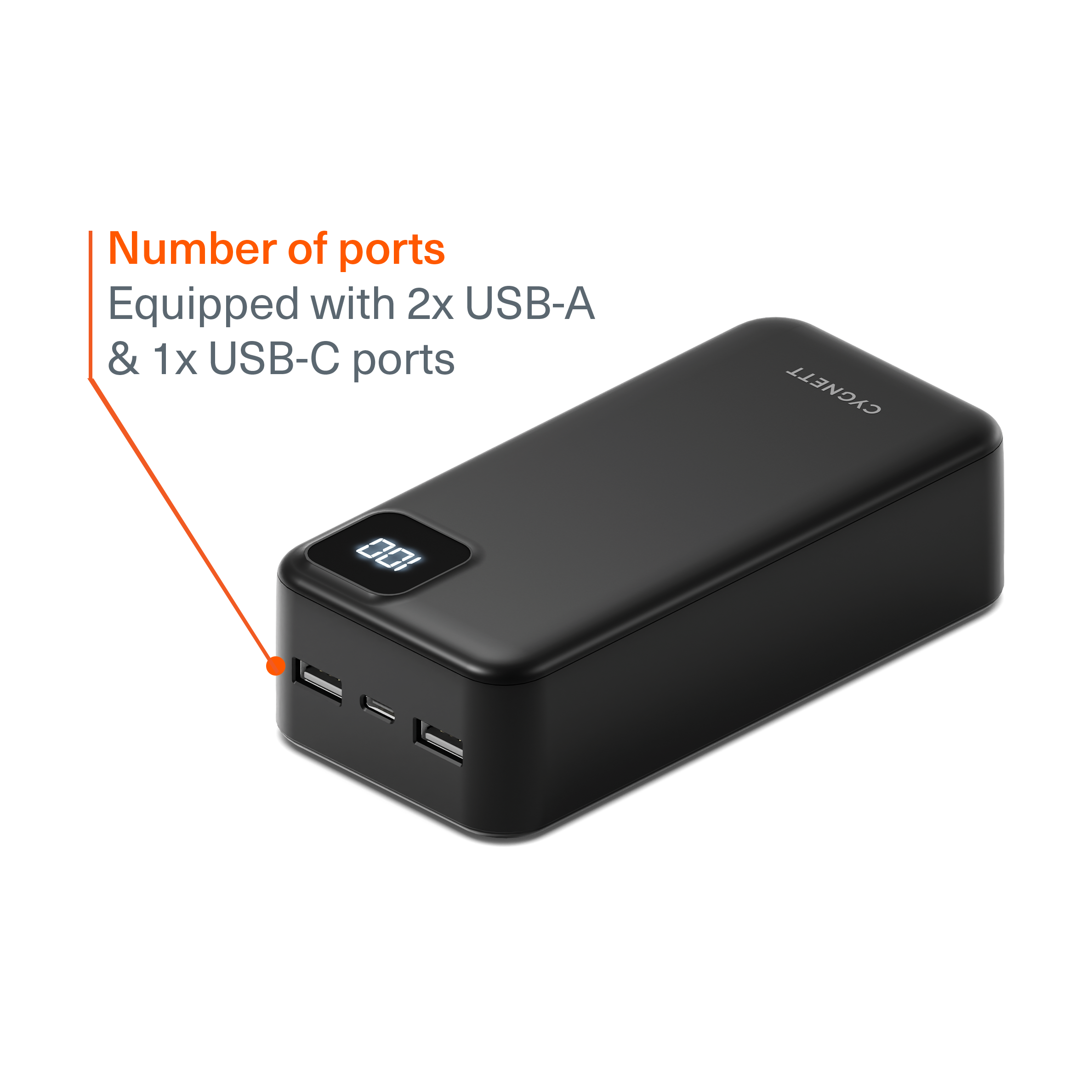30K Maxx PD Fast Charging Power Bank - High Capacity Portable Charger for iPhone, Android, Samsung - Perfect for Travel, Camping, and Emergency Power Backup
