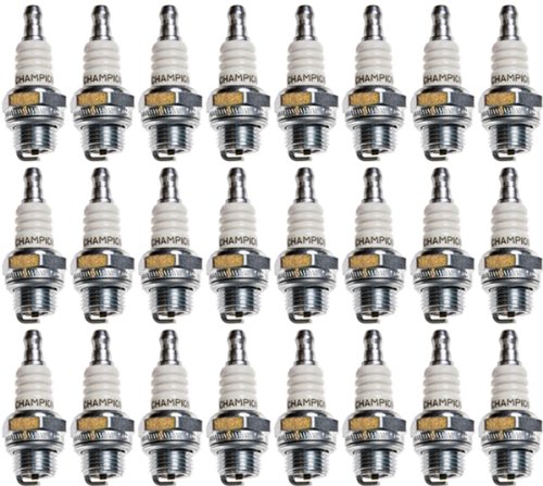 Champion CJ6-24pk Copper Plus Small Engine Spark Plug - 24 Pack - Compatible with Lawn Mowers, Generators & Power Equipment
