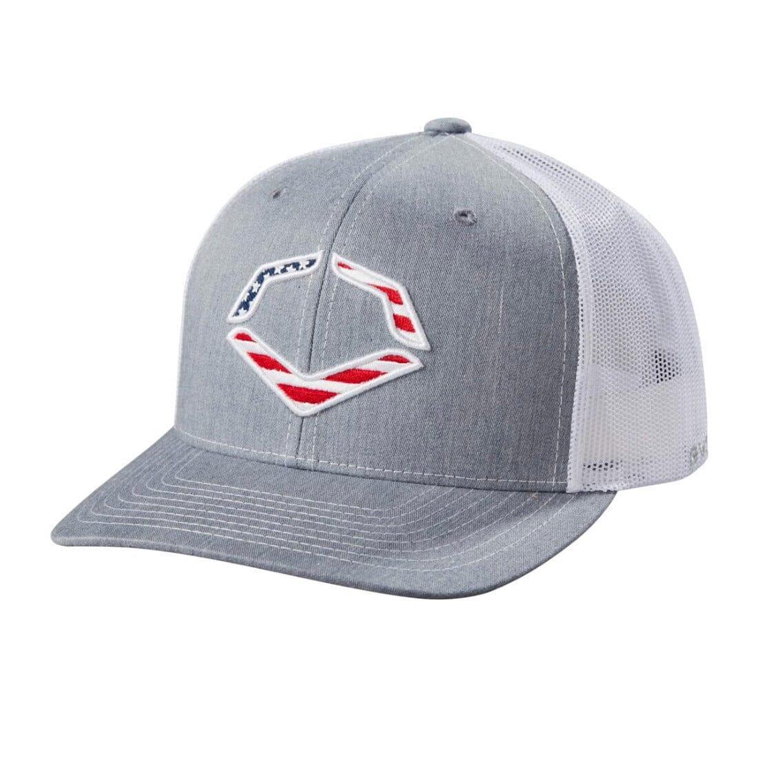 Evoshield USA Trucker Snapback Hat - Adjustable Baseball Cap for Men & Women - Stylish & Comfortable for Sports, Outdoor Activities & Casual Wear