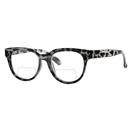 Grey Tortoise/Clear Lens