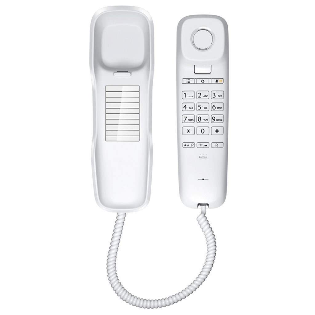 KLHHG Corded Landline Telephone for Home & Office - Fixed Line Phone with Caller ID (Color: Black) - Ideal for Home, Office, and Business Use