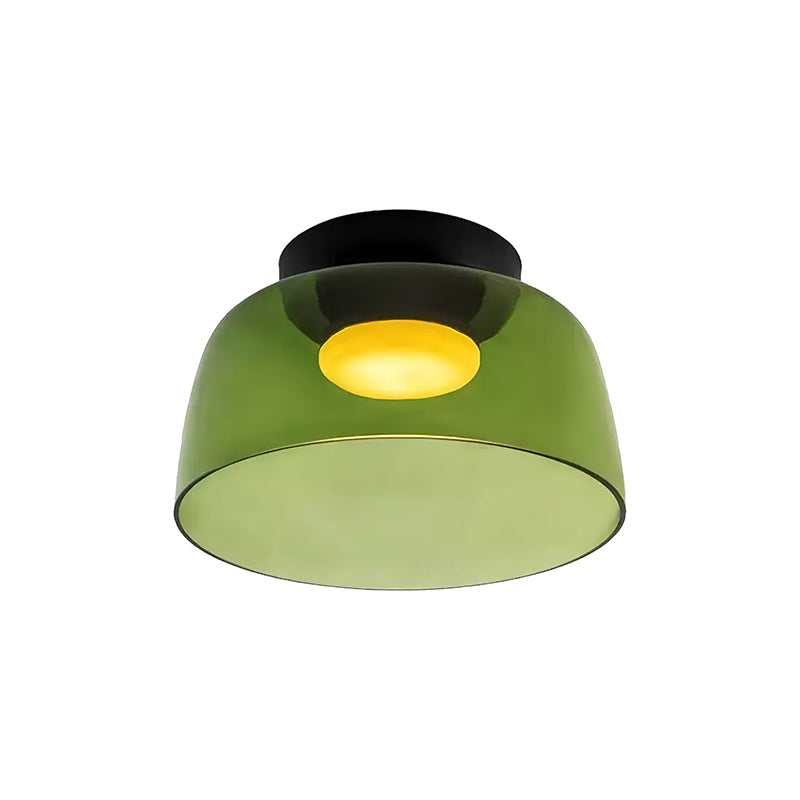 Modern Glass Ceiling Lamp - Elegant LED Lighting Fixture for Living Room, Bedroom & Dining Room | Perfect for Home & Office Decor