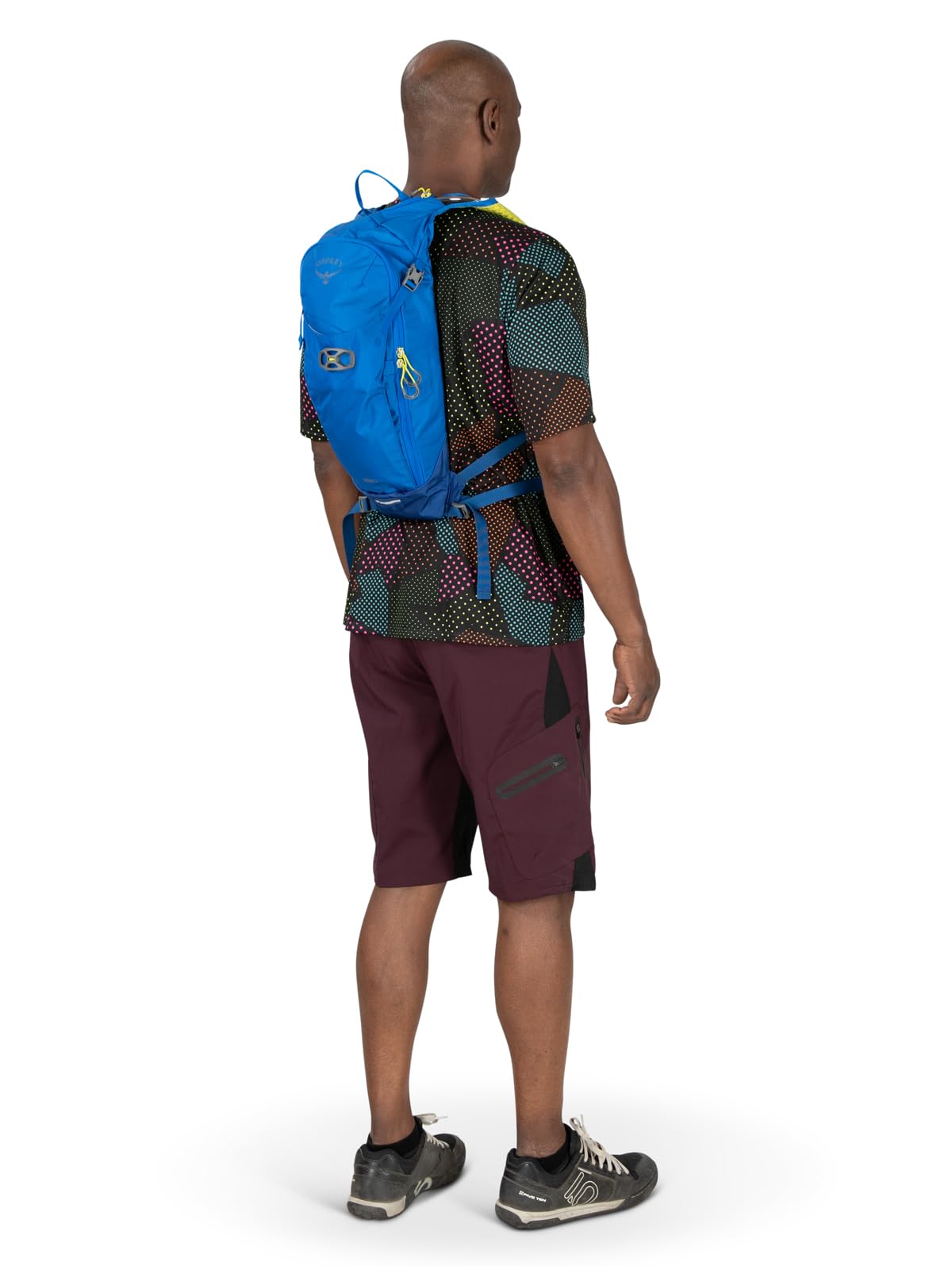 Osprey Siskin 8 Hydration Backpack for Men - Lightweight Cycling Hydration Pack with 2.5L Water Bladder - Perfect for Mountain Biking, Hiking & Outdoor Adventures