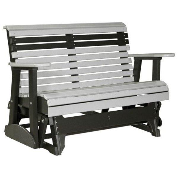 Comfortable Plain Poly Glider Chair - 2ft & 4ft Sizes for Patio, Nursery, or Relaxation