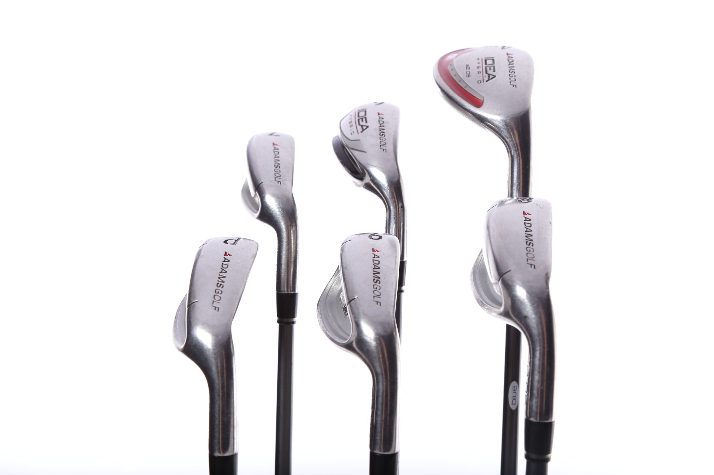 Used Adams Idea a2 OS Iron Set - Right Handed 4, 6 PW Regular Flex Golf Clubs for Men | Perfect for Beginners & High Handicappers | Driving Range & Course Play