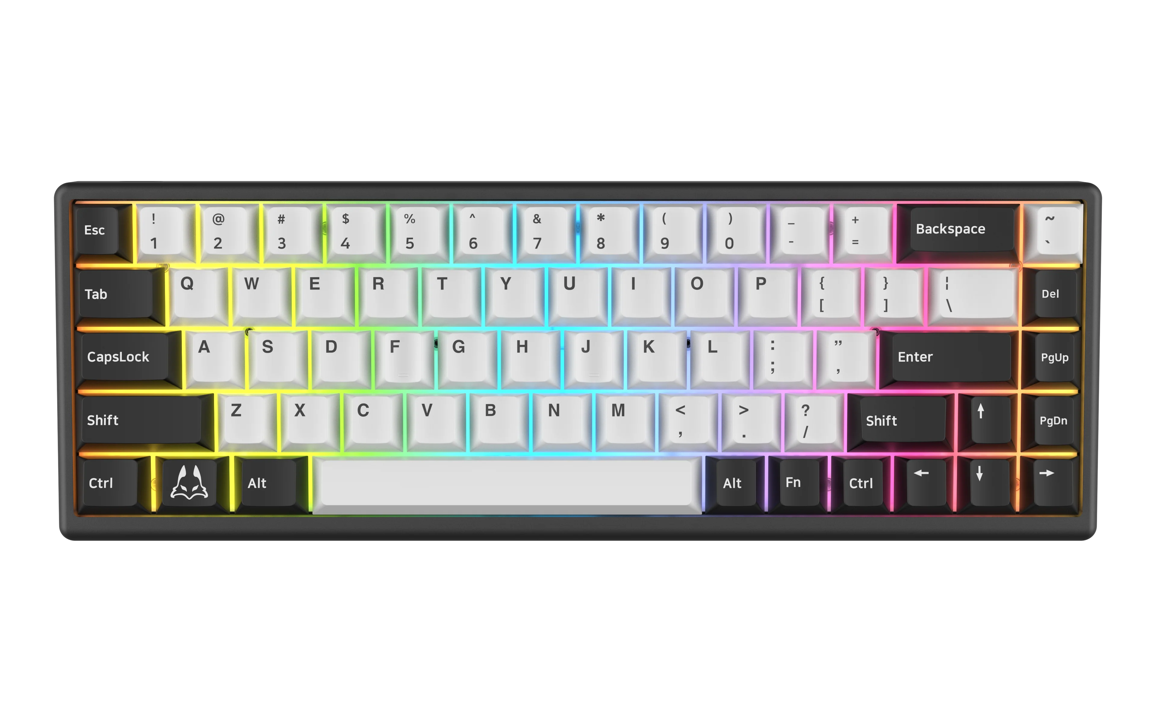 Arbiter Studio TENKO Polar 65+ Hall Effect Magnetic Gaming Keyboard - 65% Compact Mechanical Keyboard with Fast Trigger for PC, Mac - Perfect for FPS, MOBA Gaming & Office Work