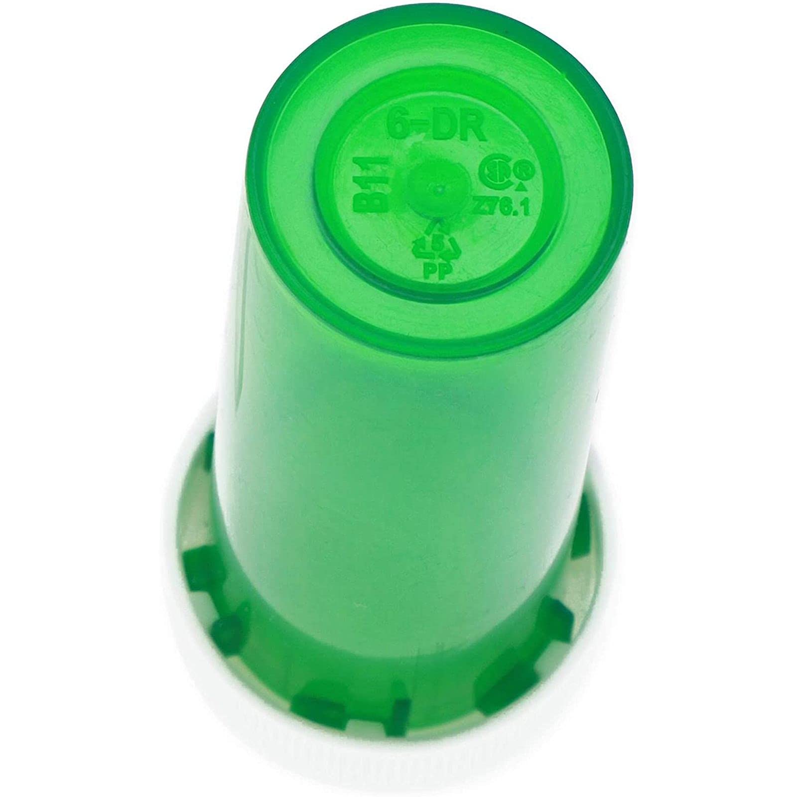 Juvale 6 Dram Prescription Pill Bottles - 280 Pack, Child-Resistant Medication Vial Containers for Pharmacy, Travel & Home Organization - BPA-Free Plastic Storage for Pills, Vitamins & Supplements