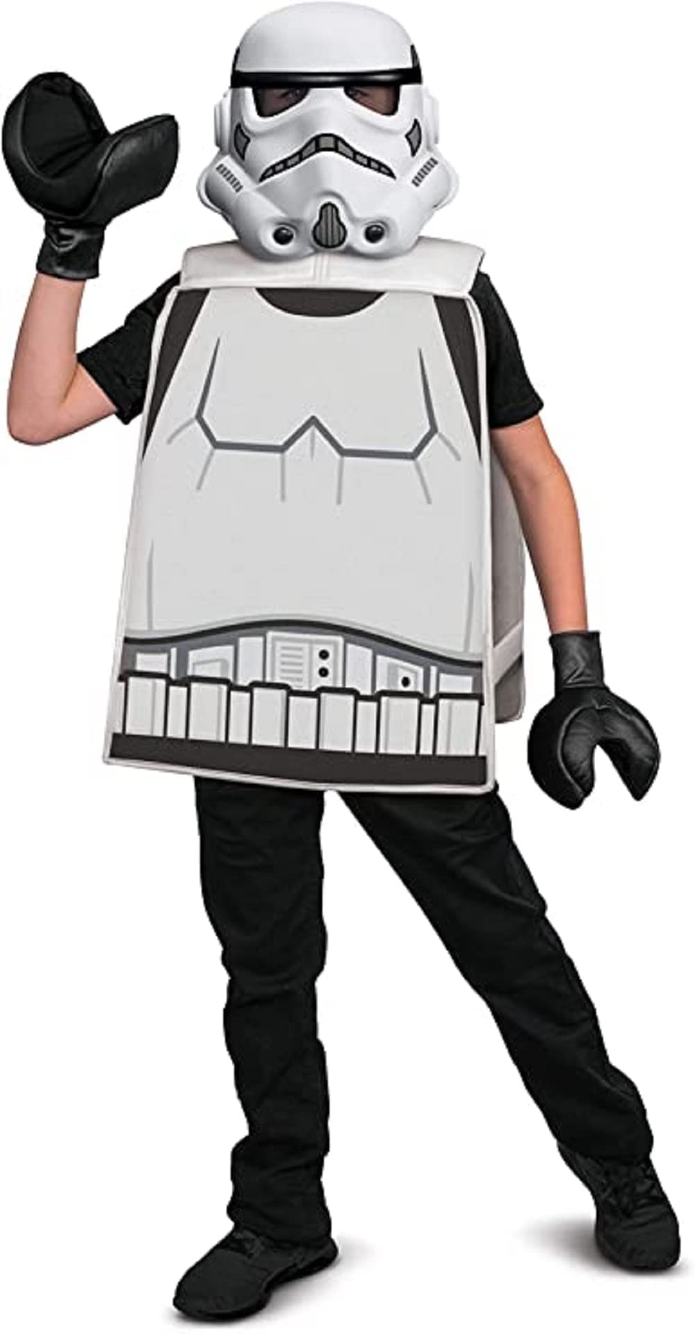 Lego Darth Vader Costume for Kids & Adults - Official Star Wars Character Outfit for Halloween, Cosplay & Collectors