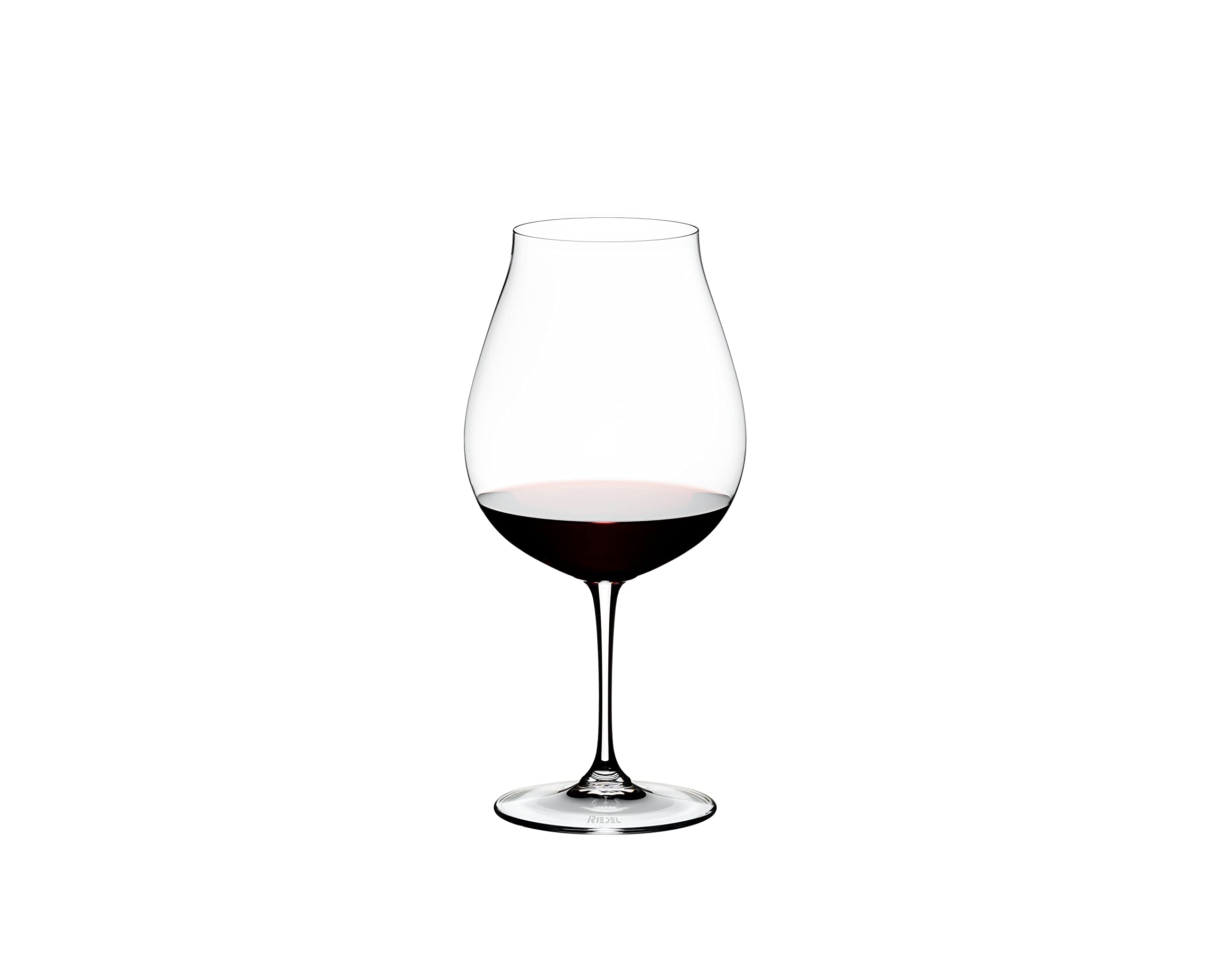 Riedel Vinum New World Pinot Noir Wine Glasses (Set of 2) - Premium Crystal Wine Glasses for Red Wine Tasting, Dinner Parties & Gift Giving