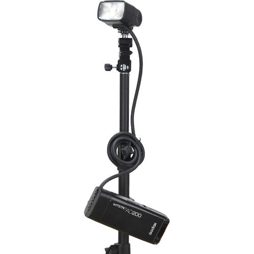 Godox EC200 Extension Flash Head - Professional Studio Flash for Photography, Perfect for Portraits, Product Shots & Events - Compatible with Godox Wireless System