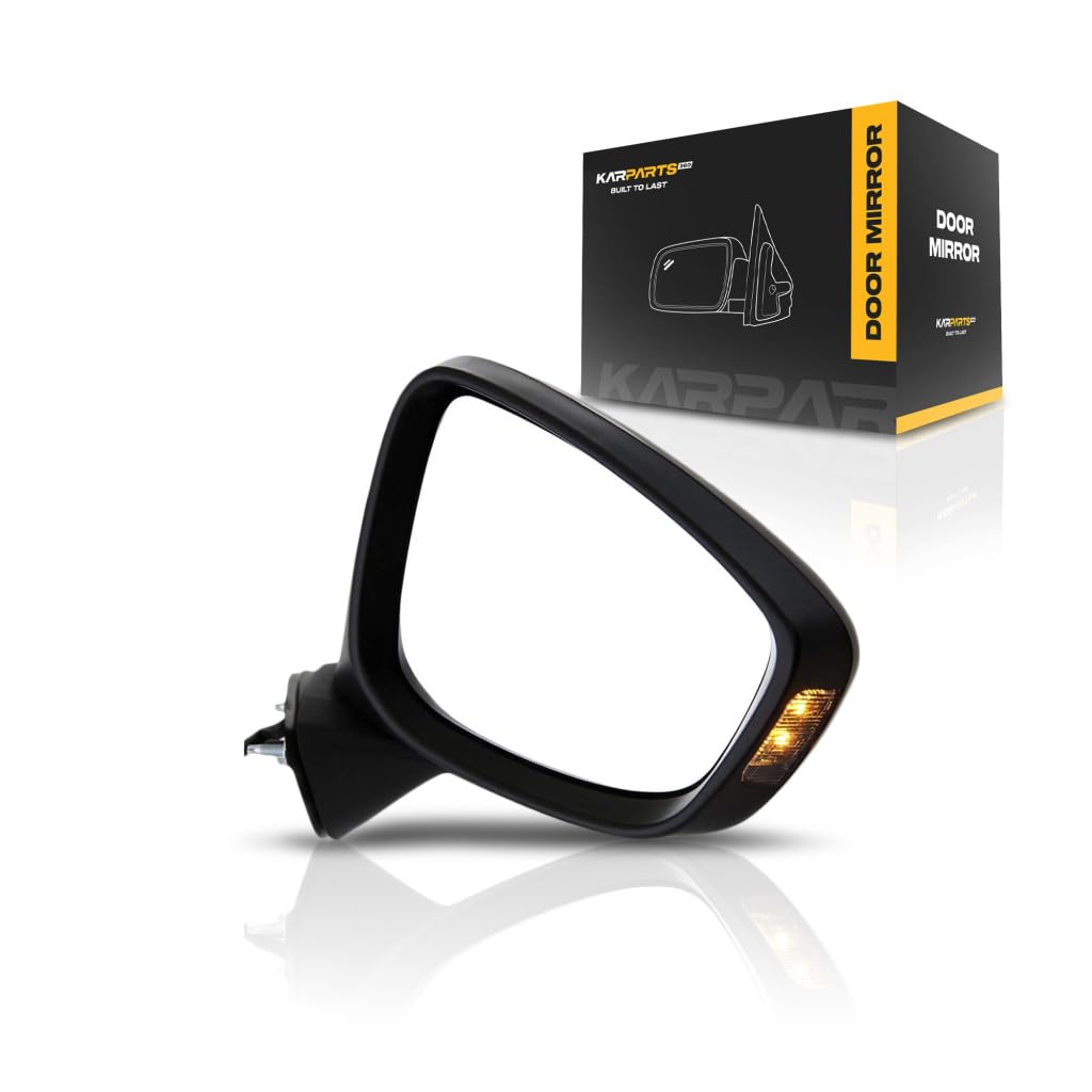 Replacement Power Side Mirror for Mazda CX-5 2013-2014 Passenger Side with Turn Signal - Non-Heated - Compatible with KD35-69-121H & MA1321175 - Perfect for Parking Assistance & Blind Spot Safety